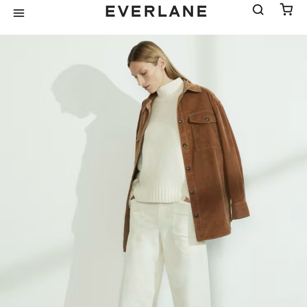 The Corduroy Oversized Shirt Jacket NWT